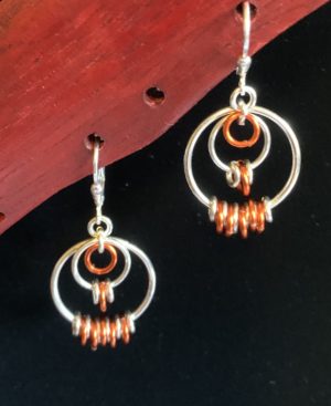 Sweer Orange Earrings