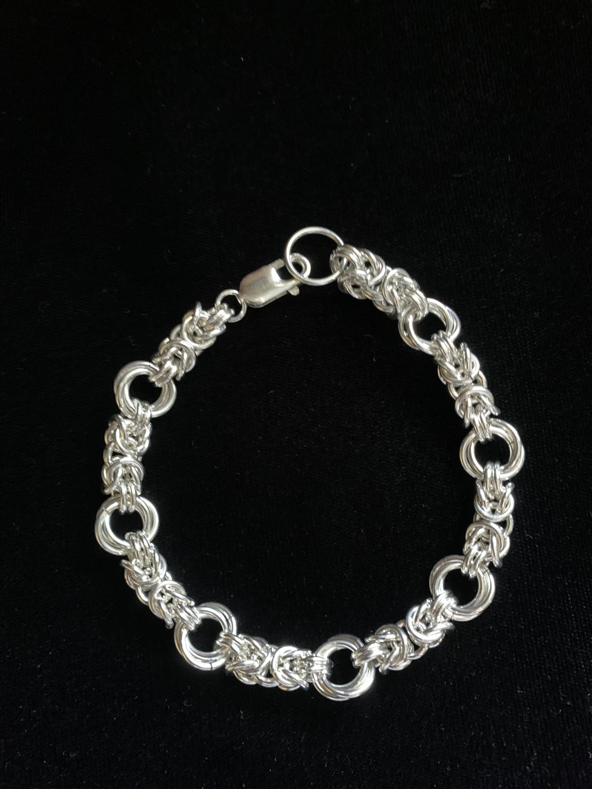 Double Link Byzantine Bracelet – Teodora Artisan Jewelry